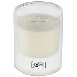 Schöner Wohnen Kollektion Duftkerze "Lemongrass" in Weiß - 222 g