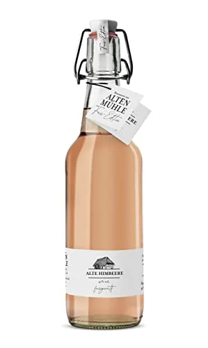 Brennerei Zur Alten Mühle - Alte Himbeere Fass-Edition - Likör aus dem Schwarzwald, fassgereifter Obstler mit intensiven Himbeer-Aromen für einen besonders ausgewogenen Geschmack. Ideal für Genießer!