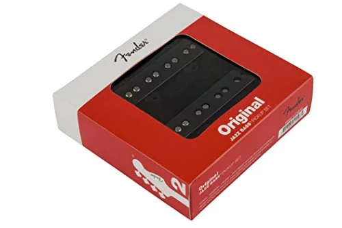 Fender Pure Vintage 62 Jazz Bass Pickups - Ersatz- & Kleinteile für Bässe, klarer und warmer Klang mit Alnico 2 Magneten und historisch korrektem Design
