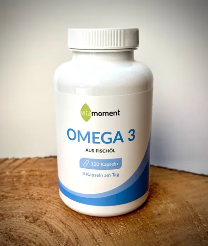 Hochdosiertes Omega 3 Fischöl – 120 Kapseln - 120 hochdosierte Kapseln mit Omega-3 für Ihre tägliche Unterstützung. Ideal für eine ausgewogene Ernährung und mit langanhaltender Haltbarkeit bis 02/2028.