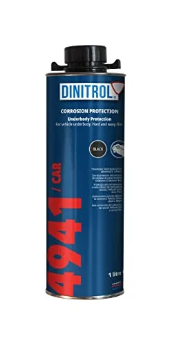 DINITROL 4941 Auto 1L Unterbodenschutzspray - Effektives Rostschutzspray für Autos, schützt den Unterboden vor Korrosion und ist einfach anzuwenden.