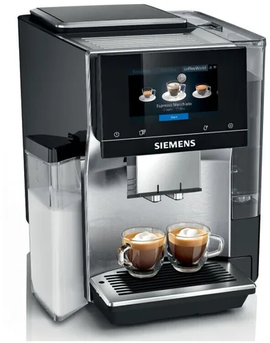 Siemens Kaffeevollautomat EQ.700 integral, mit Milchsystem, 2,4 Liter, silber