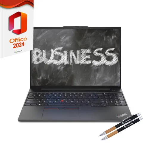 Notebook ThinkPad E16 G2 Business-Notebook (40,6 cm/16 Zoll, Intel Core Ultra 7 155H, Intel ARC Grafik, 512 GB SSD, Windows 11 Pro und inkl. Microsoft Office 2024 Pro, Thunderbolt) 512 GB | 16 GB RAM