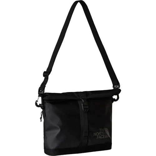 The North Face Base Camp Shoulder Bag - Umhängetasche für jeden Tag - Laptop-Tasche in Schwarz, robustes Material und stilvolles Design für optimalen Schutz und Komfort.