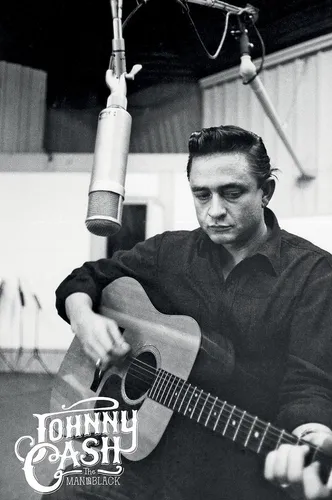 Poster MB 208 - Johnny Cash - Studio - Poster 61x91,5 cm