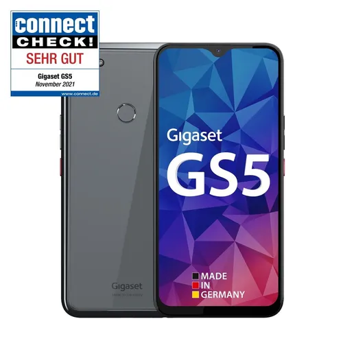 Gigaset GS5 light purple - Lila - Handys ohne Vertrag, leistungsstarkes Smartphone mit 48MP Dual-Kamerasystem für beeindruckende Fotos und 6,3'' Full HD+ Display für ein grenzenloses Bilderlebnis.
