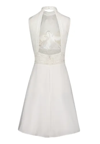 Vera Mont Cocktailkleid mit Lochmuster - Elegantes Cocktailkleid in schmaler Passform, aus 100% Recyclingmaterial, ideal für besondere Anlässe und umweltbewusste Modebewusste.