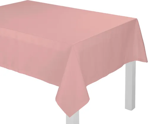 Adam Tischdecke "Uni Collection" Gr. 2, rosa, 80x80 cm, eckig - Die "Uni Collection" Tischdecke in Rosa verleiht jedem Esstisch einen stilvollen Akzent. Hergestellt aus 100 % GOTS-zertifizierter Bio-Baumwolle ist sie pflegeleicht, maschinenwaschbar und ideal für jeden Anlass.