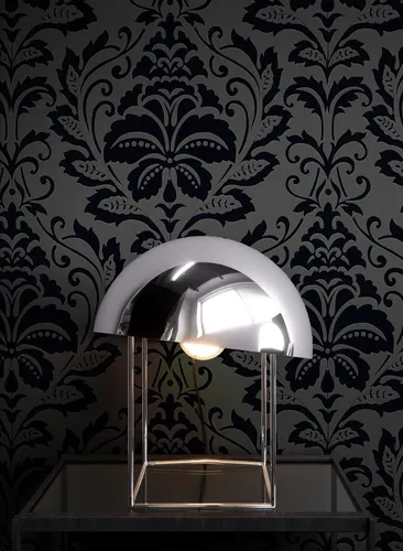 Newroom Vliestapete Schwarz Barock Ornament - Elegante Barocktapete im Glamour-Stil, ideal für Wohnzimmer, Schlafzimmer und Flur. Dimensionsstabil, wasserbeständig und hochwaschbeständig für langlebige Schönheit.