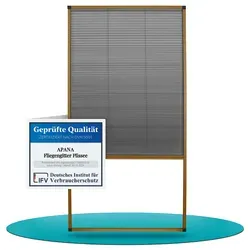 APANA Fliegengitter für Dachfenster – Plissee Bausatz 140x170 cm - Fliegengitter für Dachfenster, ideal für schräge Fenster. Individuell kürzbar, mit pulverbeschichtetem Alurahmen für optimale Anpassung und effektiven Insektenschutz.