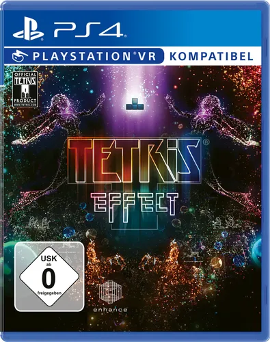 Tetris Effect - PS4 [EU Version] - PC- & Videospiele mit innovativer "Zonen"-Mechanik für strategisches Gameplay, PlayStation VR kompatibel und ideal für Punktejäger.