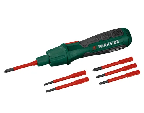 Parkside Akku-Schraubendreher ® 4V Akku- Schraubendreher Schraubenzieher »PASD 4 B2« inkl.