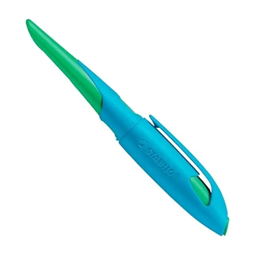 STABILO Füller L Patrone M h.blau/g.grün 5011/2-41 EASYbirdy Links