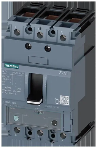 Siemens Dig.Industr. Leistungsschalter 3VA1163-6EF36-0AD0 automatische Sicherung