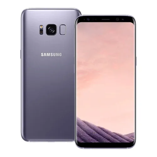 Samsung Galaxy S8 G950 64GB Smartphone Handy - Orchid Grey - Handy ohne Vertrag mit 5.8 Zoll Super AMOLED Display, IP68 spritzwassergeschützt und leistungsstarkem Octa-Core-Prozessor für beeindruckende Performance.