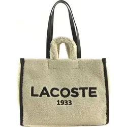 Lacoste Heritage Shopper beige/schwarz NU5117HXQ21 - Handtasche aus Kunstfell in elegantem beige/schwarz, ideal für stilbewusste Frauen, die Funktionalität und Design schätzen.