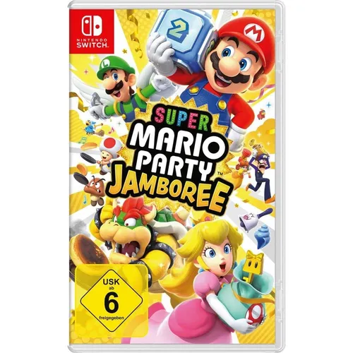 Super Mario Party Jamboree - Nintendo Switch Spiel, über 110 Minispiele und bis zu 20 Spieler online im Bowserathlon