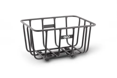 Qio Karl MIK Fahrrad Gepäckträger Korb vorne / hinten schwarz