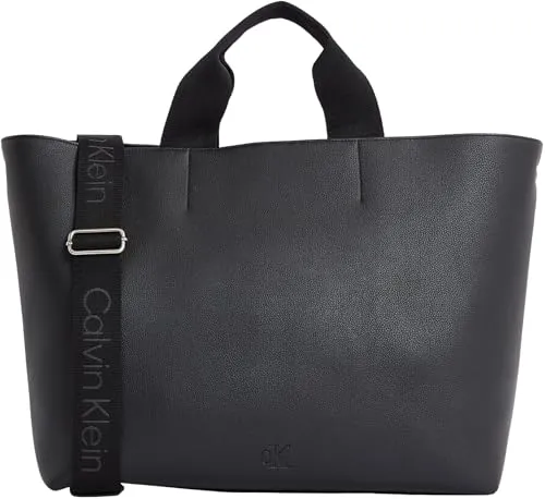 Calvin Klein Jeans Ultralight Shopper Tasche 40 cm schwarz - Handtaschen - Leichte und stylische Shopper Tasche mit viel Platz für deine Essentials.
