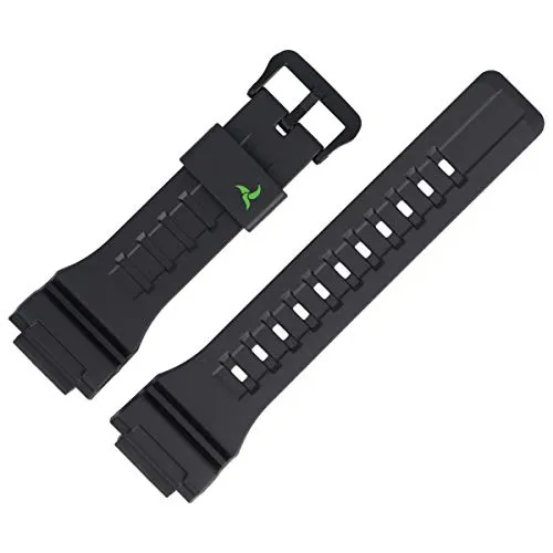Casio Uhrenarmband Ersatzband 27mm Kunststoff Schwarz - STL-S100H