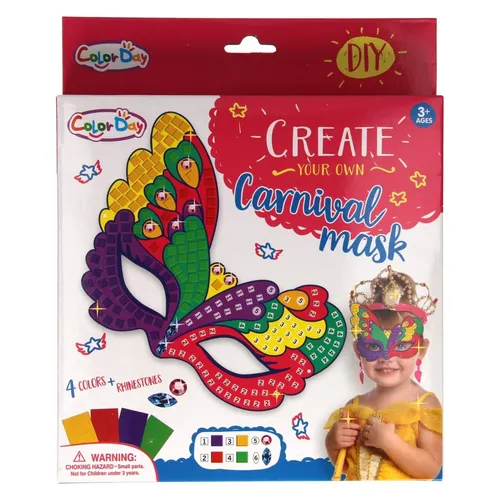 Color Day Maskenverzierungsmosaik (46577633)
