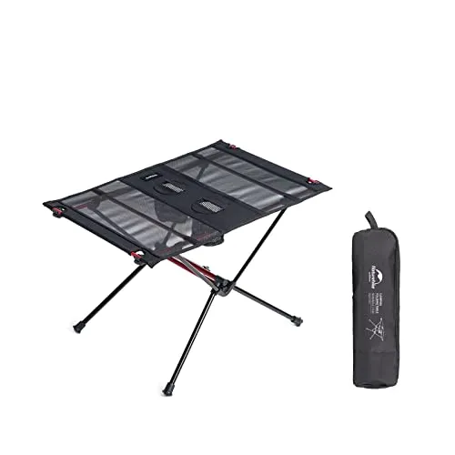 Naturehike Ultraleichter Klapptisch für Camping und Outdoor - Praktischer, tragbarer Klapptisch aus Aluminiumlegierung, ideal für Camping und Wandern. Mit nur 0,7 kg Gewicht und kompakten Maßen lässt er sich leicht transportieren und bietet hohe Stabilität.