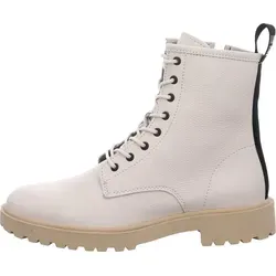 Blackstone Schnürboots Leather Boot Uni 393733303736 - Weiß - Größe 42 EU - Vielseitige Schnürboots von Blackstone aus hochwertigem Leder. Mit bequemer Gummisohle und Lederinnenfutter ideal für jeden Anlass.