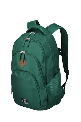 travelite BASICS Rucksack Pine Green - Leichter Rucksack von travelite mit 22 Litern Volumen und nur 0.7 kg Gewicht ➨ Ideal für Alltag und Reisen, jetzt online entdecken!