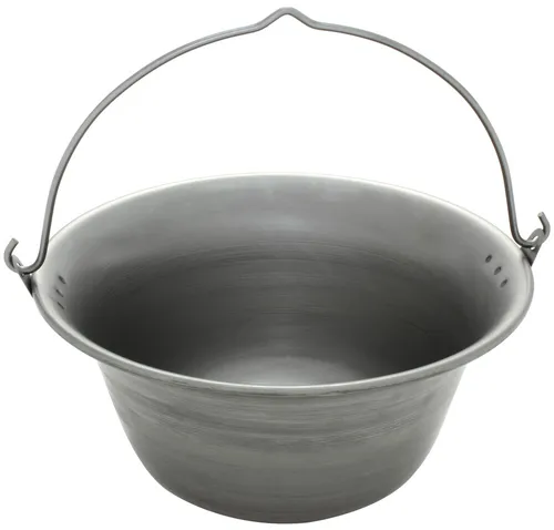 Gulaschkessel 6 Liter Eisen Ungarischer Gulaschtopf Kessel Kesselgulasch Topf