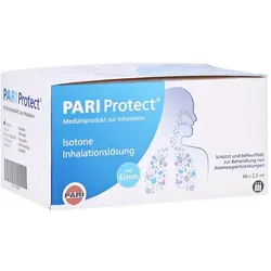 PARI Protect Inhalationslösung mit Ectoin 60X2,5 ml - rezeptfreie Flüssiglösung für Dampfinhalatoren, schützt die Atemwege und fördert die Gesundheit