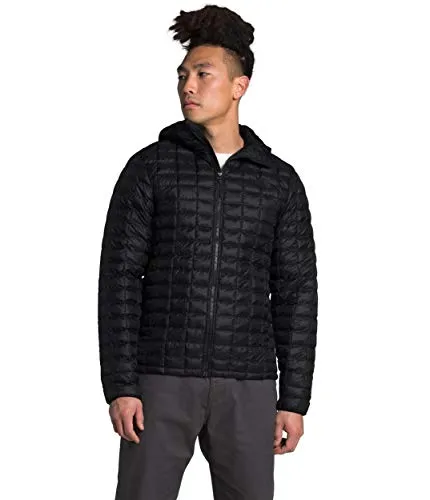 Men's The North Face Thermoball Eco Hoodie Daunenjacke schwarz gesteppt M