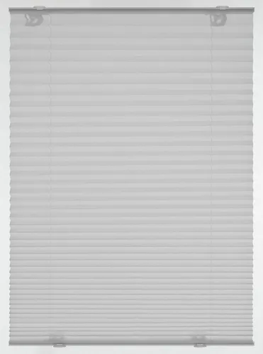 GARDINIA Dachfenster Plissee mit Saugnäpfen 59,3 x 100 cm - Rollos – Werkzeuglose Montage mit Saugnäpfen, perfekt für Mietwohnungen und lichtdurchlässig, ideal für Velux Fenster