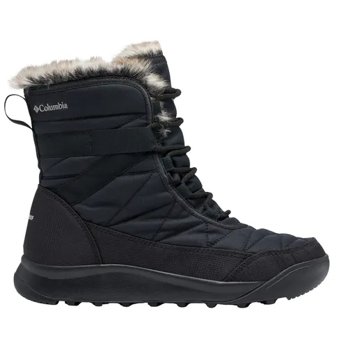 Columbia Minx Shorty IV Damenstiefel - schwarz, titanium ii (010) 9.5 - Wanderschuhe mit 200 g Isolierung und Omni-TECH Technologie für wasserdichten Schutz, ideal für kalte Wintertage und perfekte Traktion auf nassen Oberflächen.