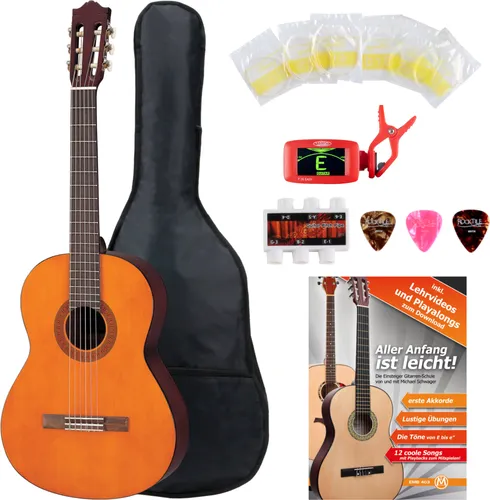 Yamaha C40 Konzertgitarre Set inkl. Zubehörset + Tuner