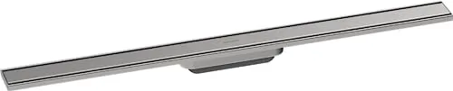 hansgrohe RainDrain Original Fertigset Duschrinne 90 cm - Sanitärinstallation: Komplettes Fertigset mit Duschrinne und Installationsset für eine saubere Montage im Duschbereich.