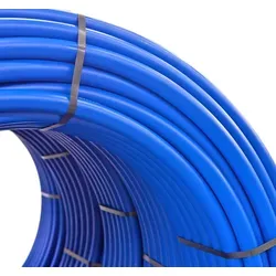 qpool24 PE-Rohr 32mm PN16 - 50m Trinkwasser DVGW - Sanitärinstallation mit robustem PE-Rohr, ideal für unterirdische Verlegung und geeignet für Trinkwasserleitungen bis 16 bar.