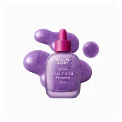 Eqqualberry Bakuchiol Plumping Firming Serum mit Bakuchiol und Ceramiden, 30 ml
