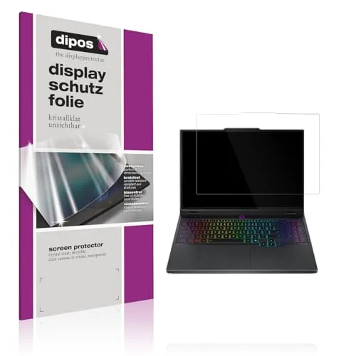 dipos I 2x Schutzfolie klar passend für Lenovo Legion 5 15IRX10 Folie Displayschutzfolie, Ultra-Dünn, Case-Friendly, Fingerprint-Kompatibel