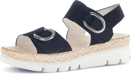 Gabor Plateau Sandaletten Damen 31393931323836 Schwarz 38 EU - Stylische Plateau Sandaletten für Damen in elegantem Schwarz, ideal für jeden Anlass und mit optimalem Tragekomfort.