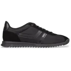 BOSS ORANGE Zayn_Lowp Sneaker – Sportlicher Halbschuh im Retro-Look in Schwarz (Größe 45 EU) - Stylischer Sneaker für Freizeit und Sport, gefertigt aus hochwertigen Materialien. Ideal für den täglichen Einsatz und bietet optimalen Tragekomfort.