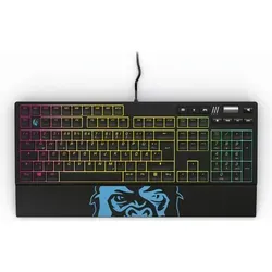 SILVERCREST Mechanische Gaming Tastatur mit RGB-Beleuchtung - Mechanische Gaming Tastatur mit programmierbaren Tasten und RGB-Beleuchtung für individuelle Anpassung. Ideal für Gamer, die Wert auf präzise Performance und Komfort legen.