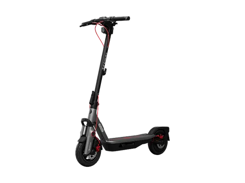 Segway-Ninebot F3 Pro D E-Scooter - E-Scooter mit Straßenzulassung für Erwachsene, 70 km Reichweite im Eco-Modus und doppelte hydraulische Federung für maximalen Fahrkomfort.
