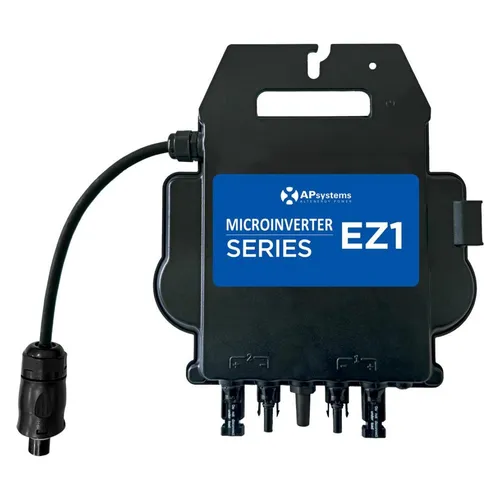 APsystems EZ1-M 800W Mikrowechselrichter mit WLAN & Bluetooth - Wechselrichter für Balkonkraftwerke, unterstützt zwei PV-Module und optimiert den Energieertrag mit bis zu 97,3% Wirkungsgrad. Einfache Installation und Überwachung per App.