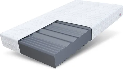 FDM Kaltschaummatratze COMFORT MAX DOUBLE 90x200 cm - Allergikerfreundlich und Wendematratze - Matratzen, 20 cm hoch, mit 7 Liegezonen geeignet für Rückenschläfer, Bauchschläfer und Seitenschläfer, bietet hervorragende Ventilation und ist für Allergiker geeignet.