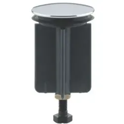 GROHE Stopfen, chrom (7182000) - Zubehör & Accessoires, passend für Ablaufgarnitur 1 1/4" mit langlebiger GROHE Long-Life Shine Oberfläche in edlem Chrom.