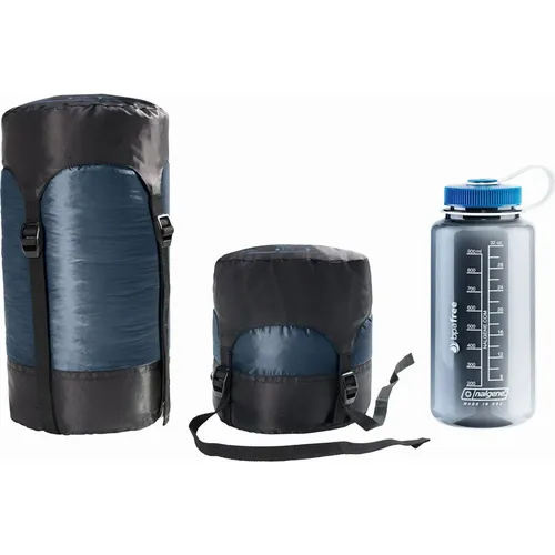 Deuter Schlafsack EXOSPHERE EL +4 Unisex S/LI - Leichter Kunstfaserschlafsack für Bergtouren, mit elastischer ThermoStretch-Konstruktion und durchdachten Details für hohen Komfort. Ideal für Sommernächte und bietet eine FootWarmer-Isolierung.