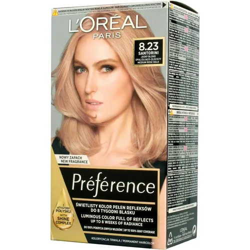 L’Oréal Paris Préférence Haarfarbe Farbton 8.23 Shimmering Rose 1 St.
