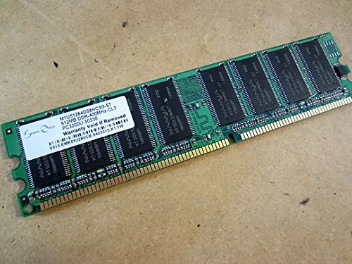 Kingston DDR 512MB PC400 NON-ECC Arbeitsspeicher (VALUERAM 64MX8, 8Chip CL3(3-3-3) Standard Non-ECC 400MHz 184-pin Unbuffered DIMM)
