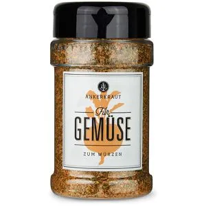 ANKERKRAUT Gewürzmischung für Gemüse, für Gemüsegerichte, vegan, im Streuer, 200 g