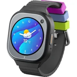 Xplora X6 Pro eSIM - Smartwatch in Schwarz, ideal für Kinder mit GPS-Tracking und Sicherheitsfunktionen
